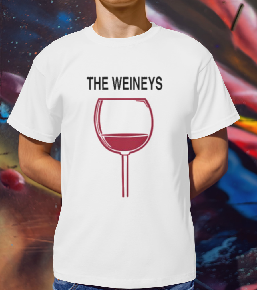Matt Glantz The Weineys Red Wine Glass T-Shirt