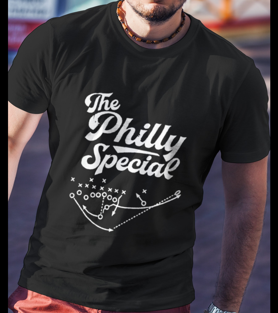 The Philly Special Football Play Diagram T-Shirt
