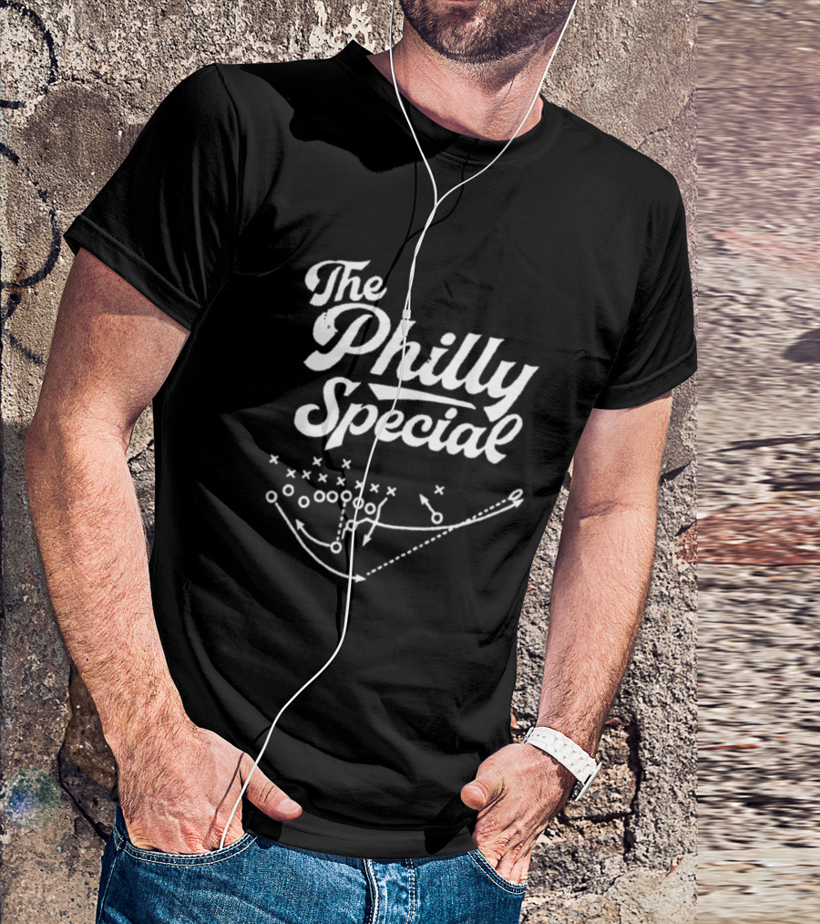 The Philly Special Football Play Diagram T-Shirt