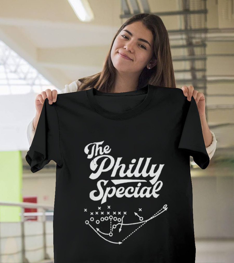 The Philly Special Football Play Diagram T-Shirt