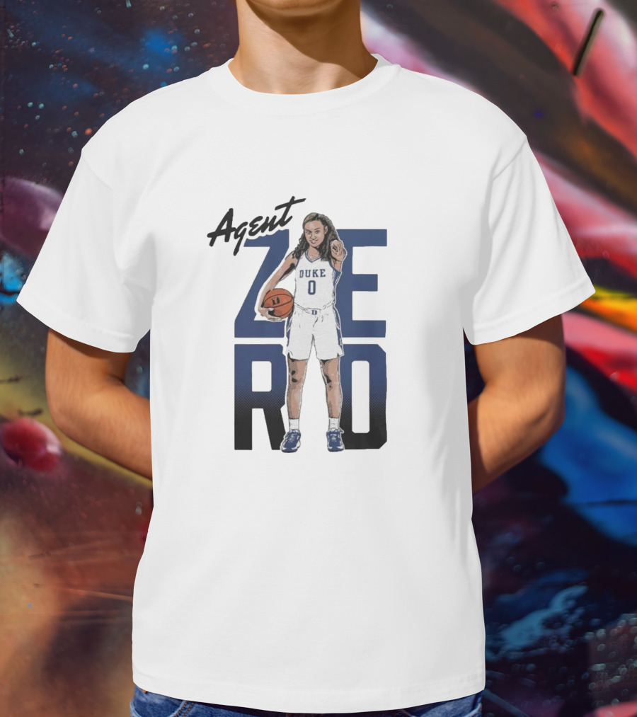 Agent Zero Celeste Taylor Duke Basketball T-Shirt