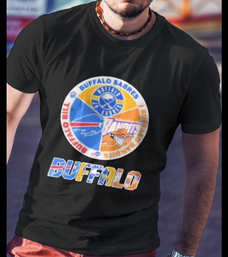 Buffalo Sabres Bandits Bills Team Sport Legend T-Shirt