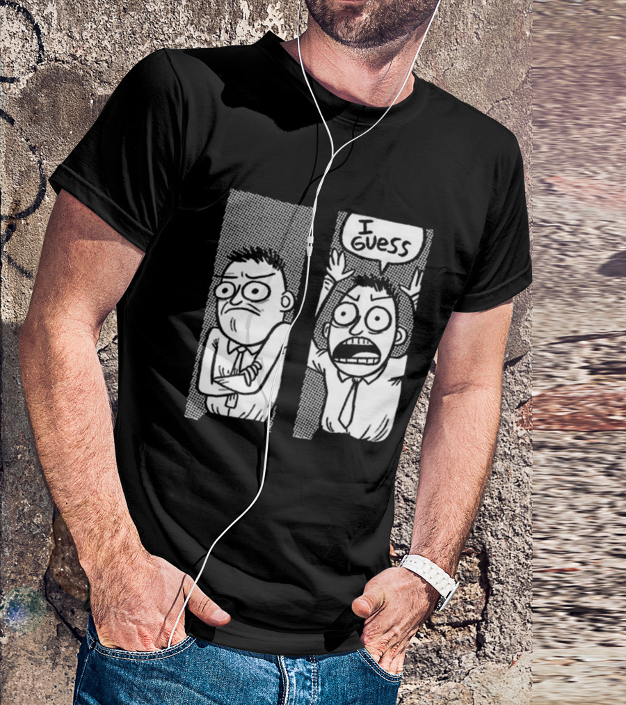 Thomas ‘Tomska’ Ridgewell I Guess Comic Expression T-Shirt