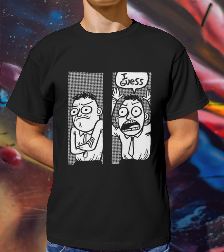 Thomas ‘Tomska’ Ridgewell I Guess Comic Expression T-Shirt