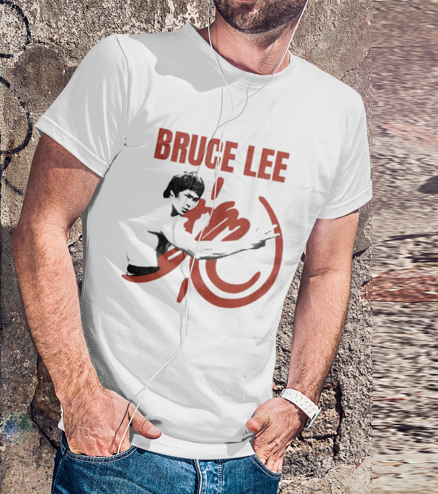 Bruce Lee Martial Arts Pose Symbol Classic T-Shirt