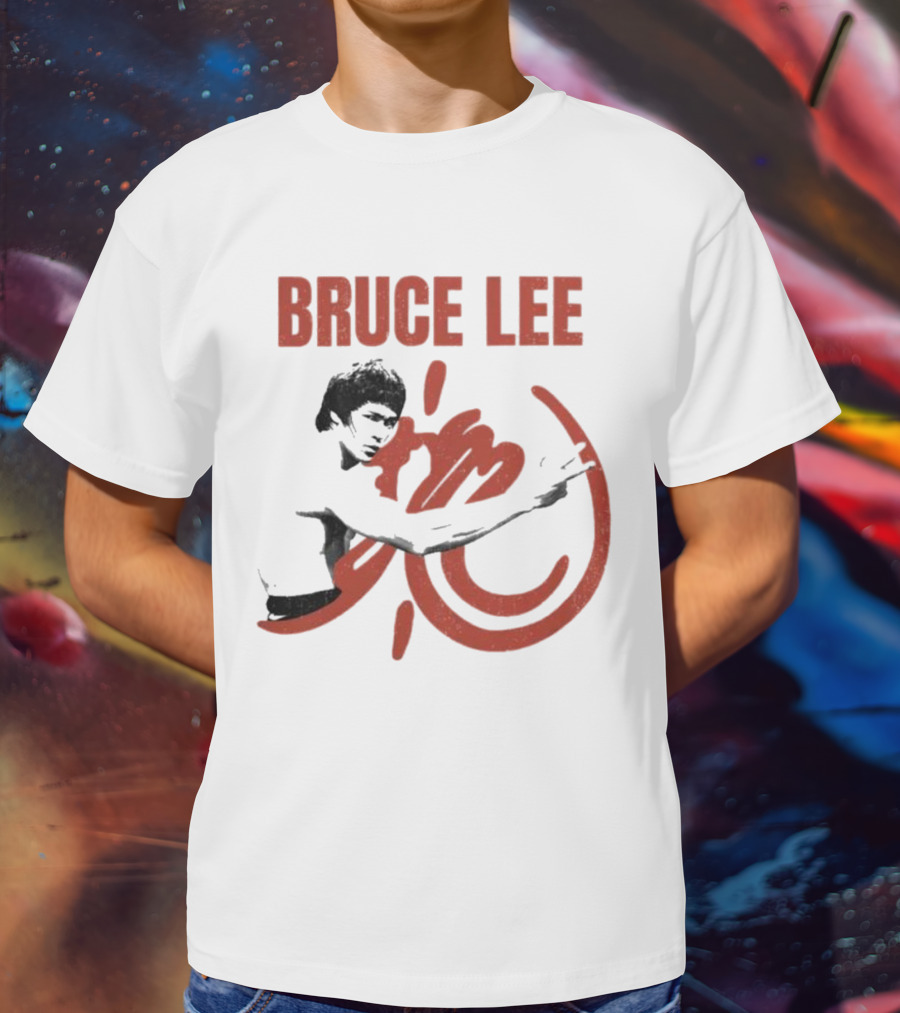 Bruce Lee Martial Arts Pose Symbol Classic T-Shirt