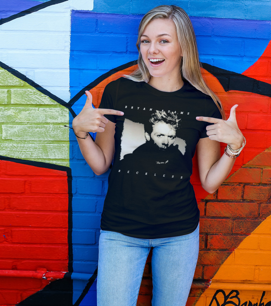 Bryan Adams Reckless Album Cover T-Shirt