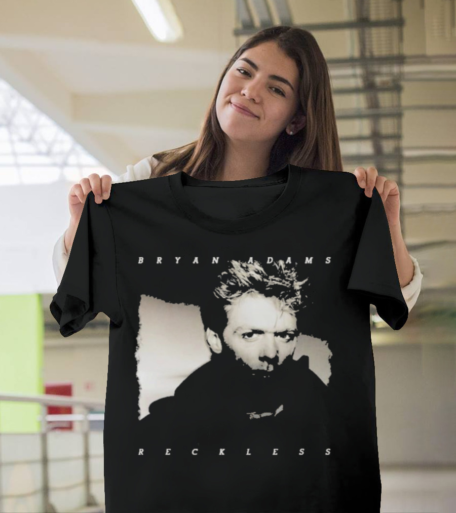 Bryan Adams Reckless Album Cover T-Shirt