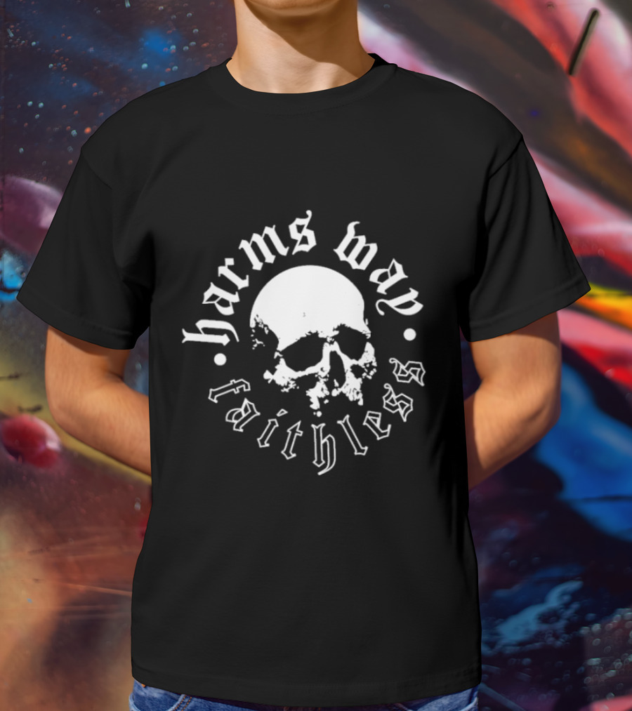 Harm's Way Faithless Skull T-Shirt