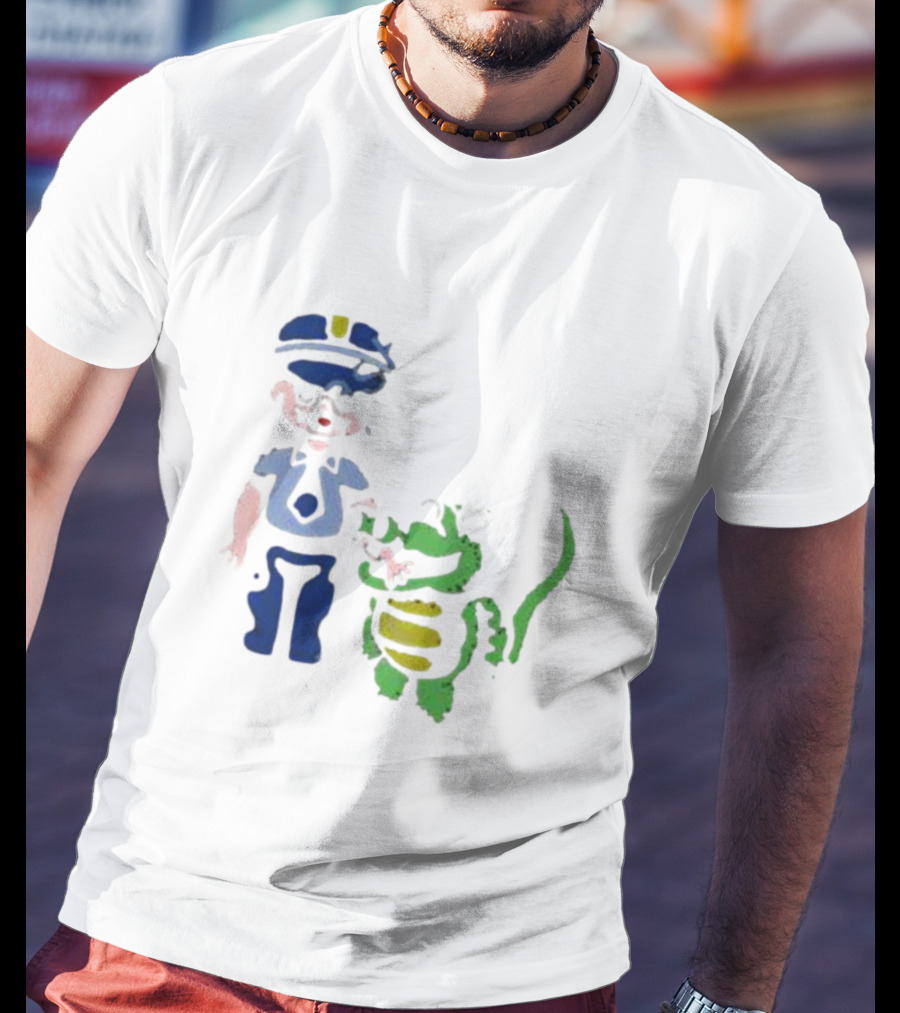 All Crocodilians Are Beautiful Police Officer And Friendly Crocodile T-Shirt