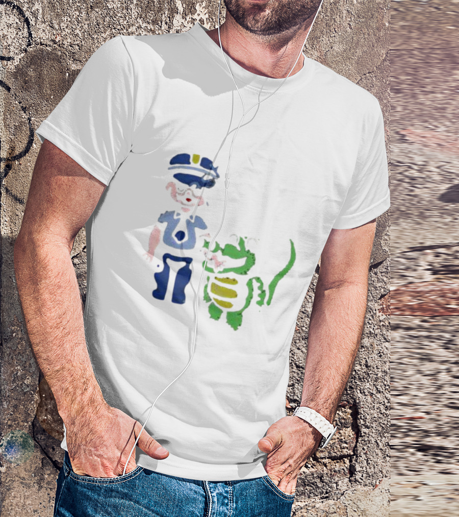 All Crocodilians Are Beautiful Police Officer And Friendly Crocodile T-Shirt