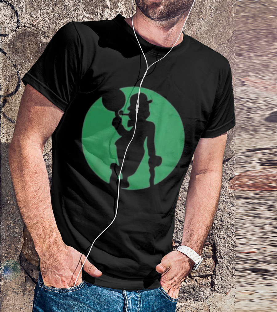 Boston Celtics Shamrock Silhouette Brand T-Shirt