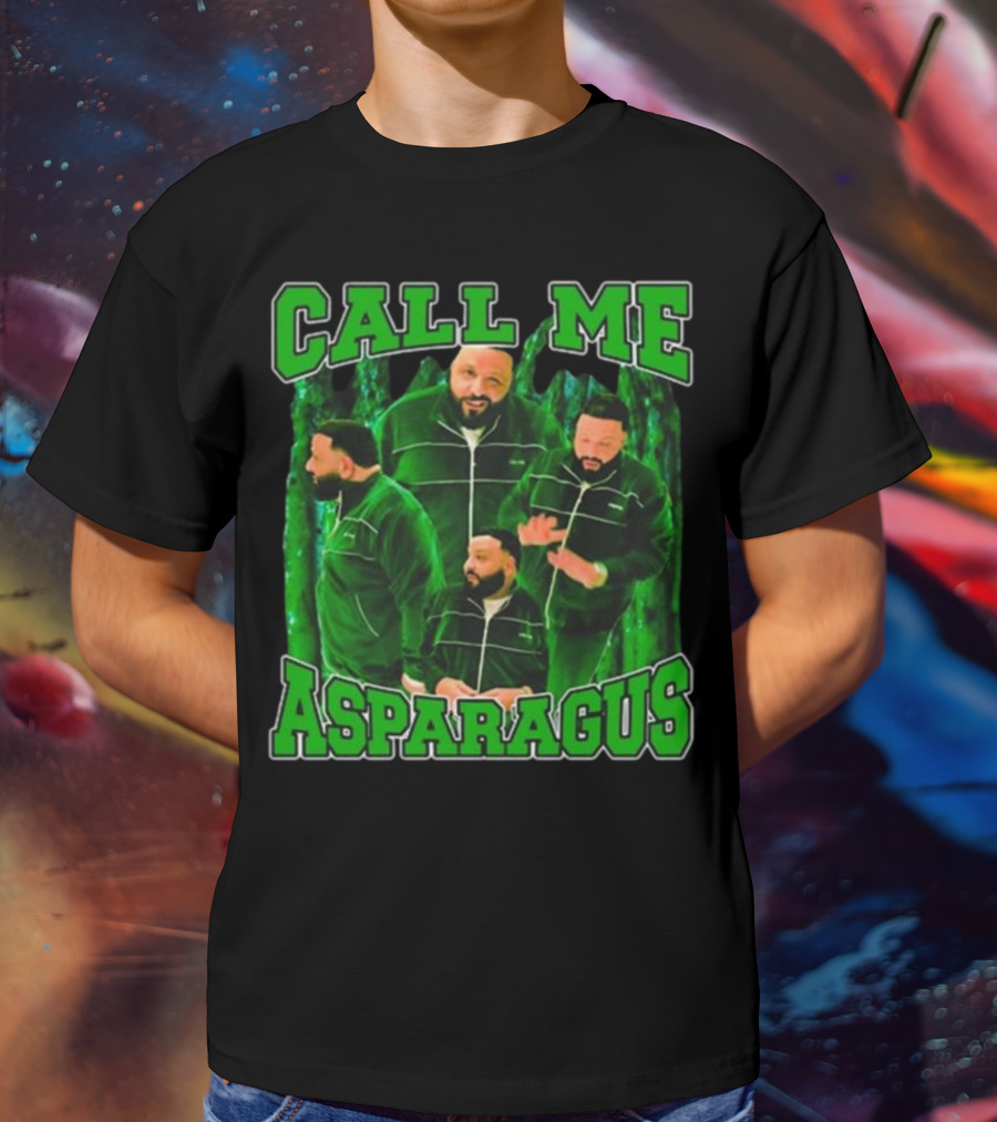 CALL ME ASPARAGUS GREEN TRACKSUIT DJ LOOK T-Shirt