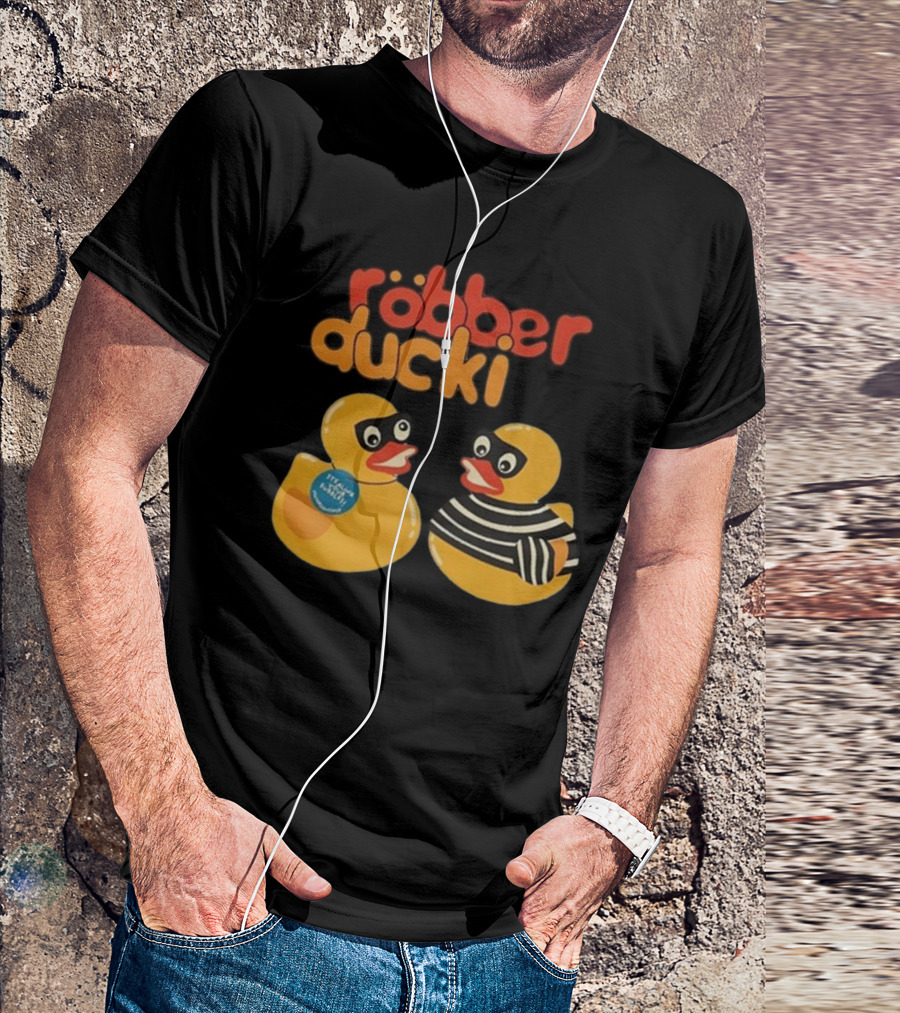 Robber Duck Rubber Duck Robbers In Disguise T-Shirt