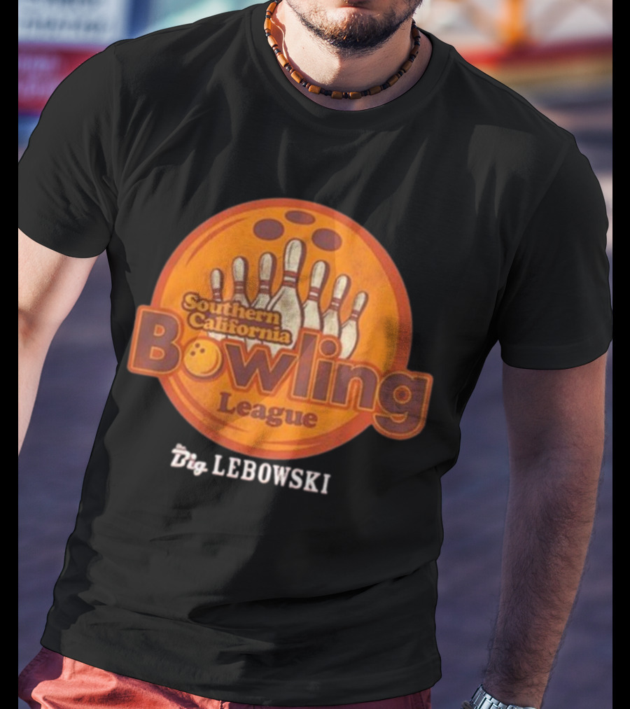 Southern California Bowling League Big Lebowski T-Shirt