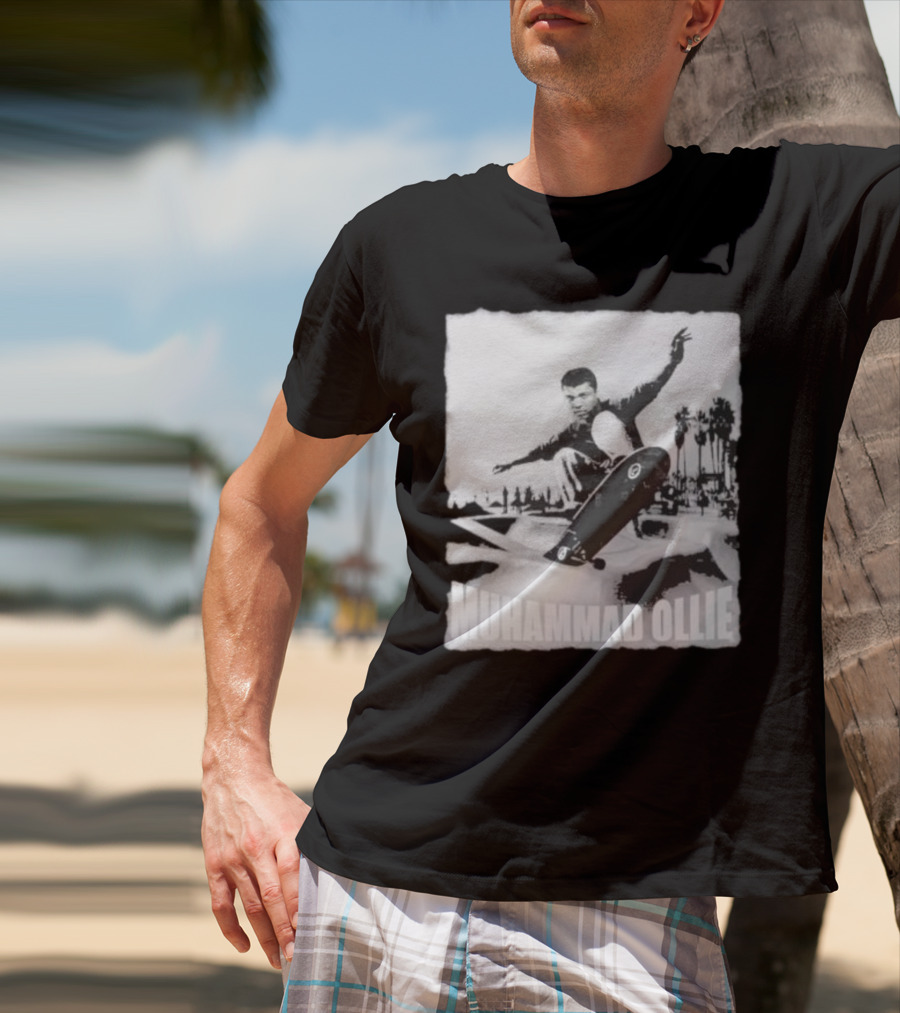 Muhammad Ollie Skateboarding Legend Crossover T-Shirt
