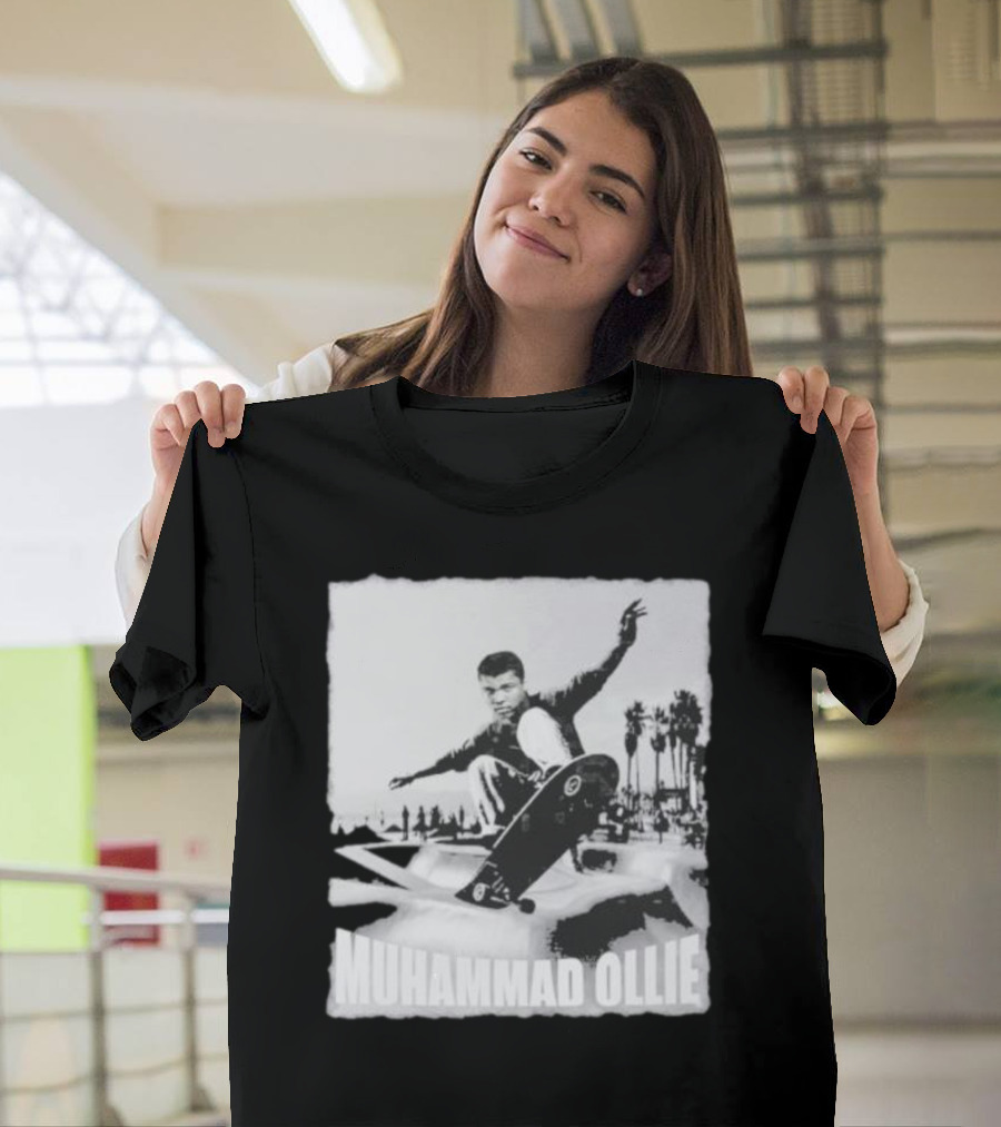 Muhammad Ollie Skateboarding Legend Crossover T-Shirt
