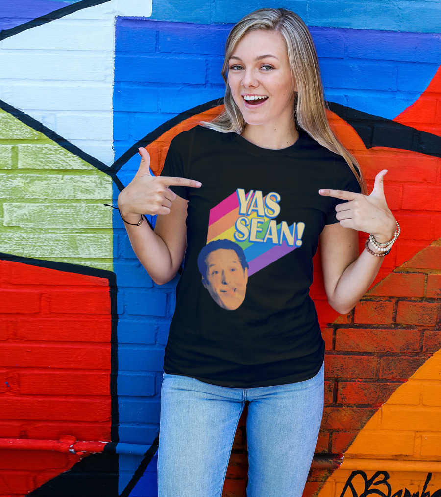 Yas Sean Rainbow Face T-Shirt