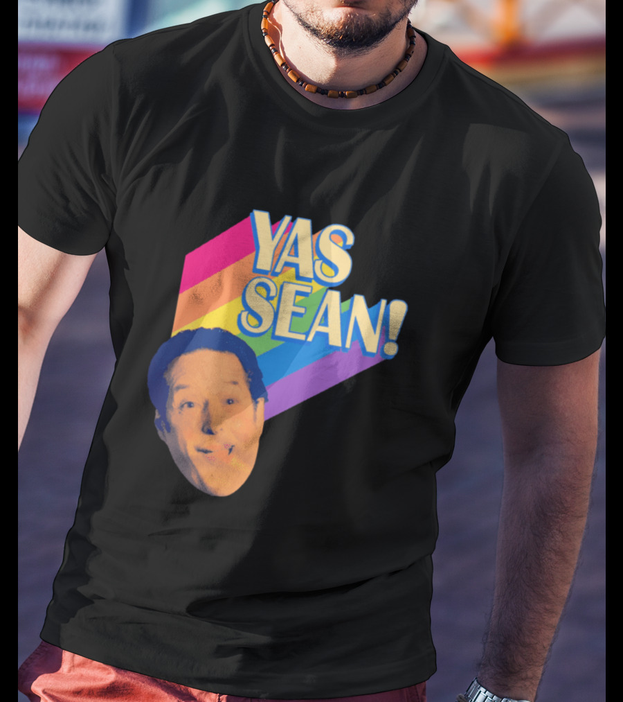 Yas Sean Rainbow Face T-Shirt