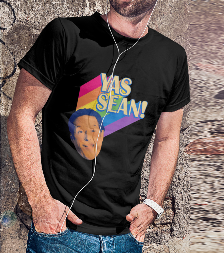 Yas Sean Rainbow Face T-Shirt