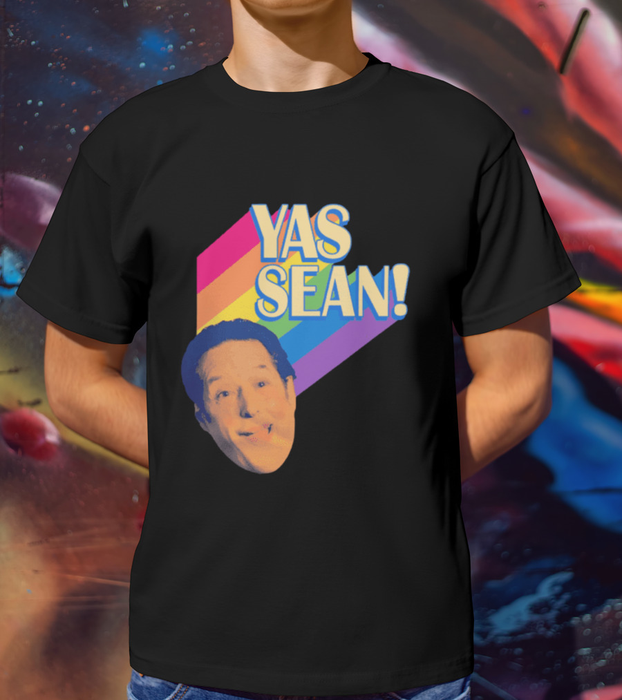 Yas Sean Rainbow Face T-Shirt