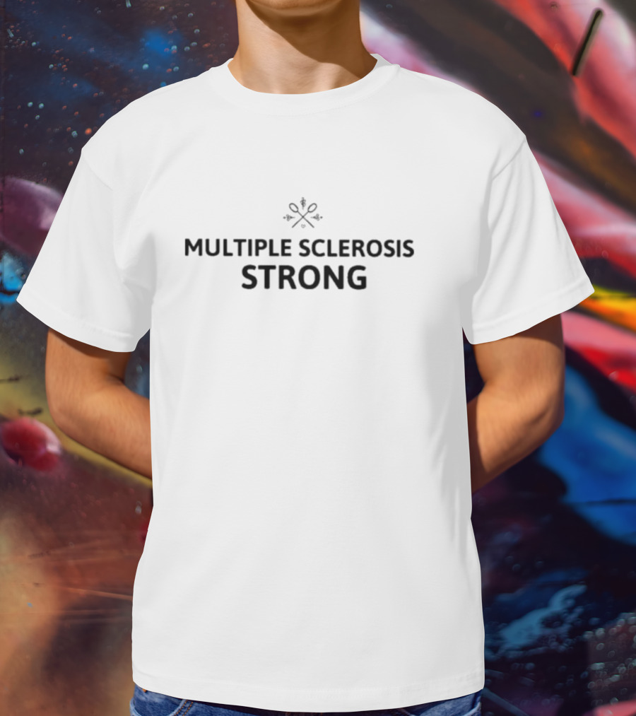 MULTIPLE SCLEROSIS STRONG Icons Resilience Power T-Shirt