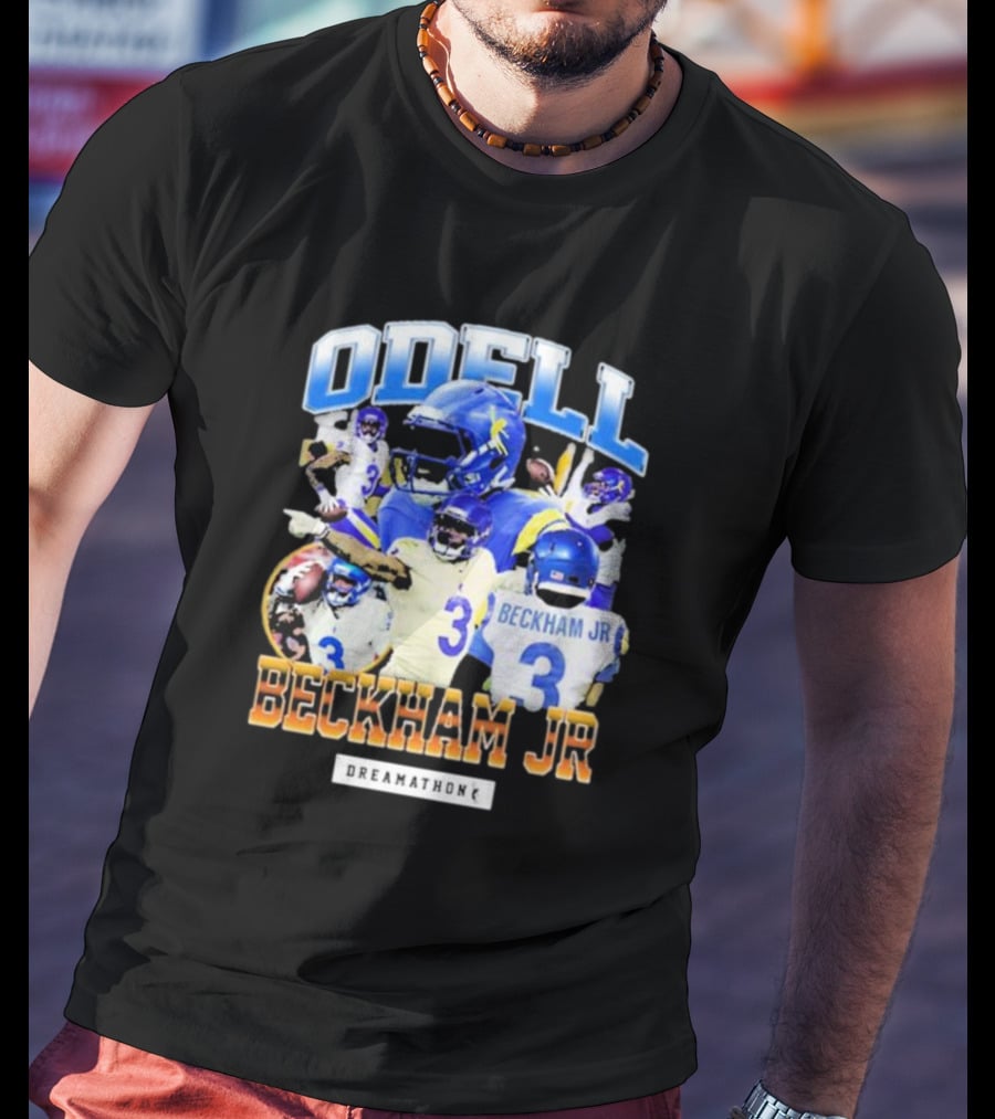 ODELL BECKHAM JR 3 DREAMATHON T-Shirt
