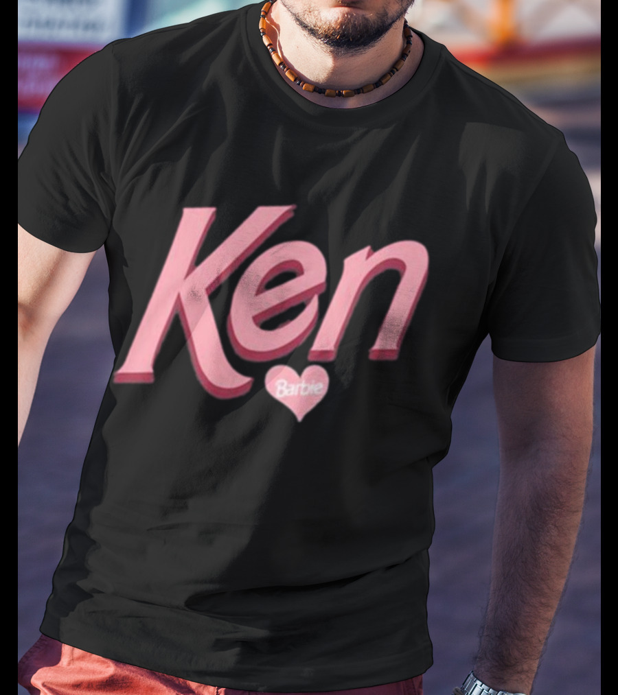 Ken Barbie Heart Love Valentine's T-Shirt