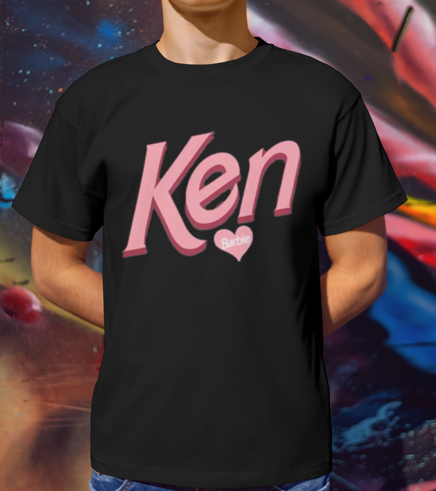 Ken Barbie Heart Love Valentine's T-Shirt