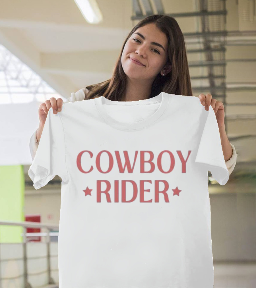 COWBOY RIDER STAR CROPPED T-Shirt