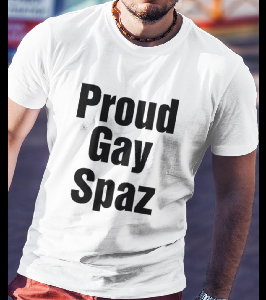 Proud Gay Spaz Pride Piece T-Shirt