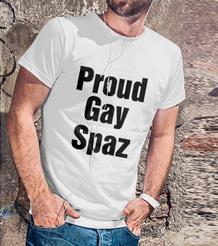 Proud Gay Spaz Pride Piece T-Shirt