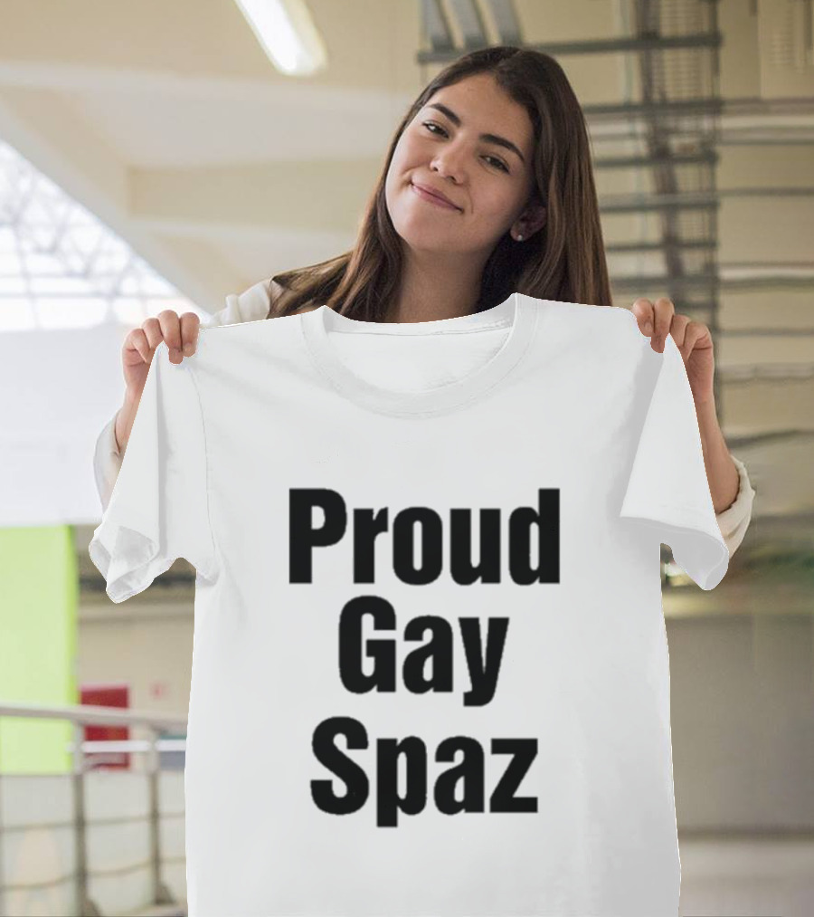 Proud Gay Spaz Pride Piece T-Shirt