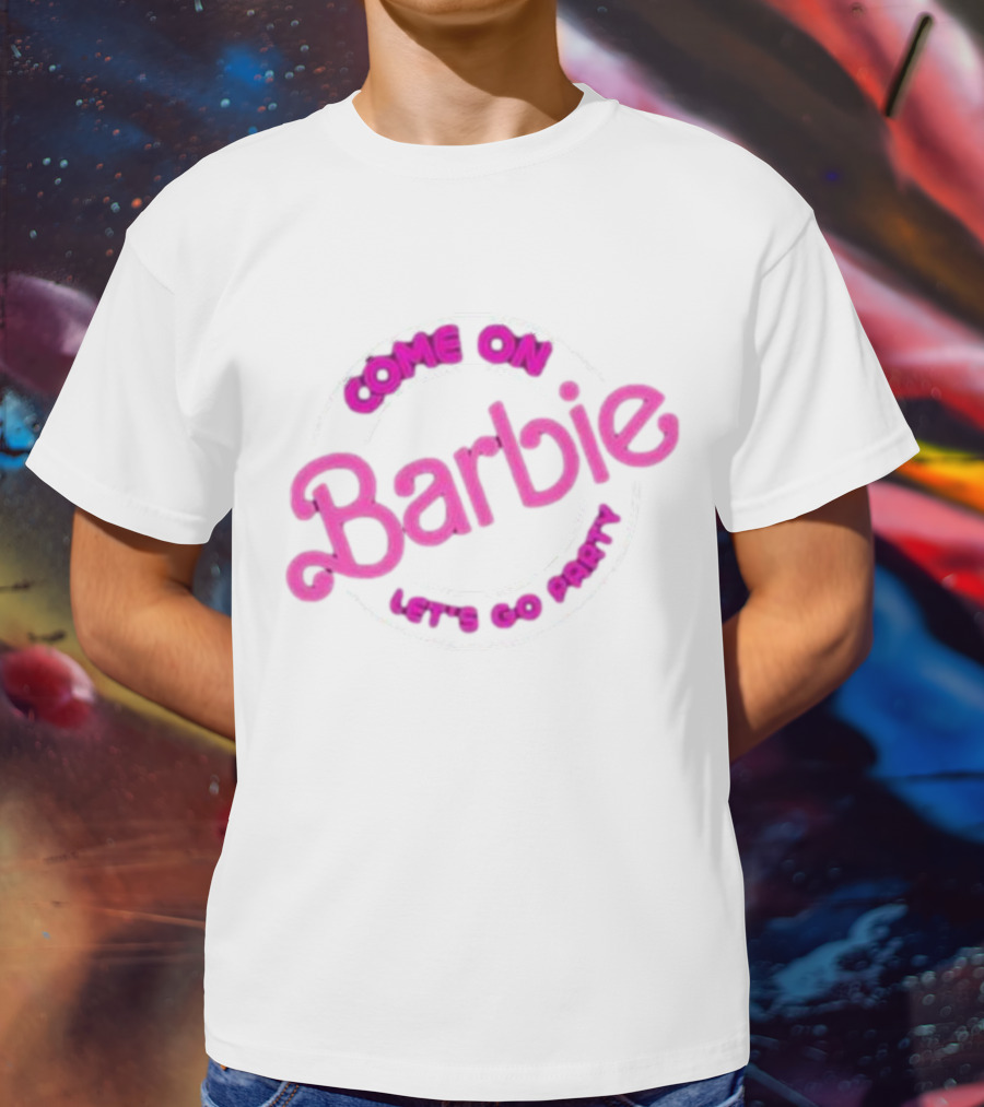 Come On Barbie Let's Go Party Retro T-Shirt