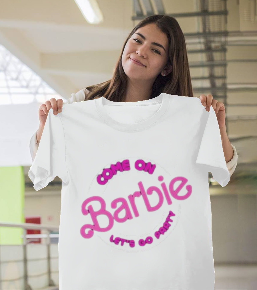 Come On Barbie Let's Go Party Retro T-Shirt