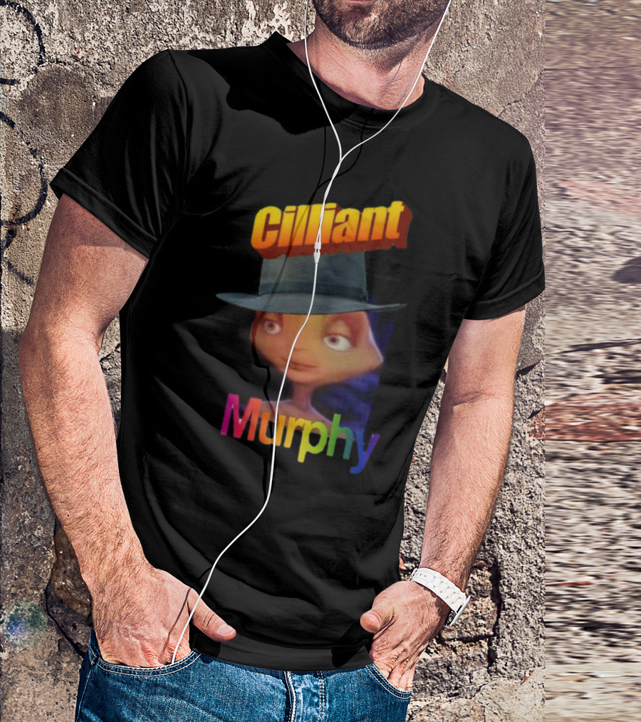 Cilliant Murphy Hat Meme Face T-Shirt
