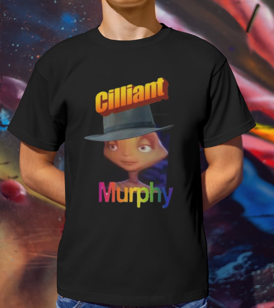 Cilliant Murphy Hat Meme Face T-Shirt