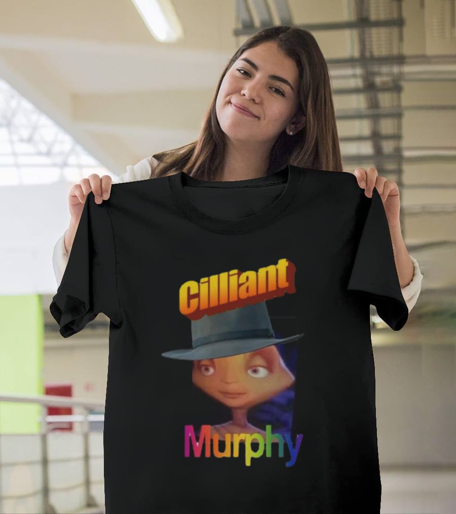 Cilliant Murphy Hat Meme Face T-Shirt