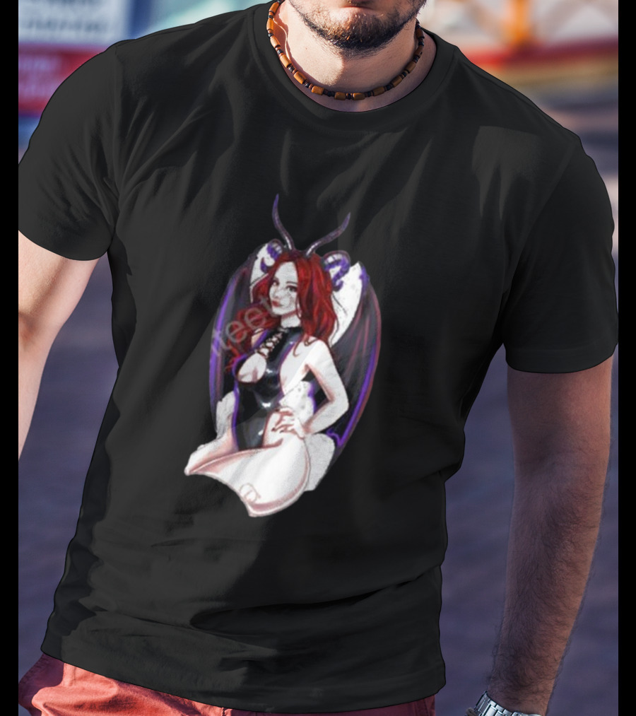 MadameDiablo Diablo Madame Demon Wings Femme Fatale T-Shirt