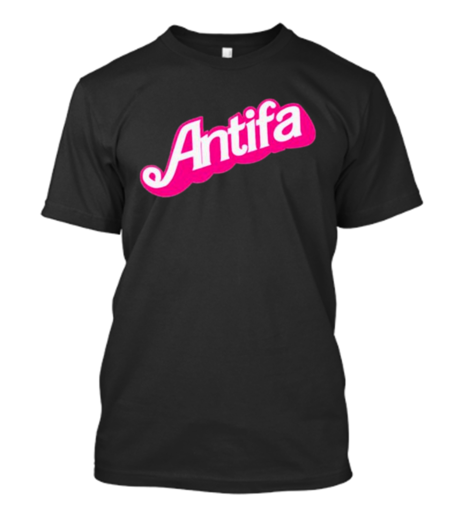 Walter Masterson Barbie Antifa Pink T-Shirt
