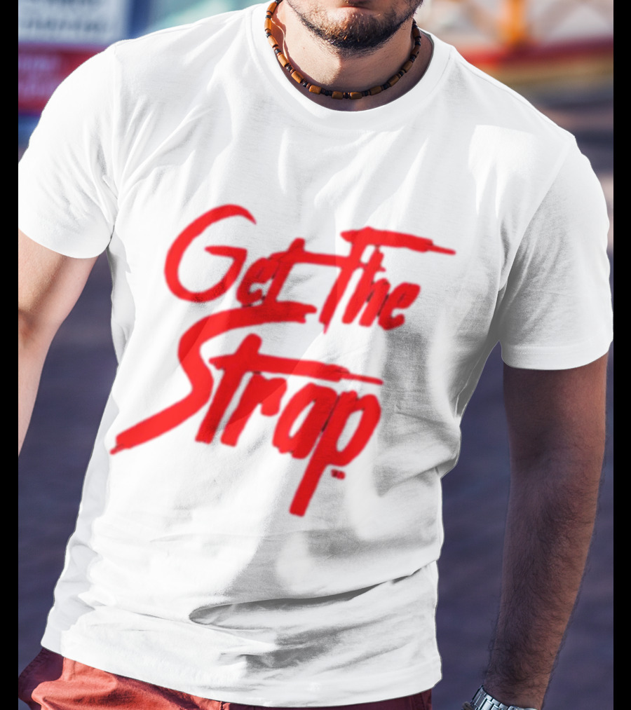 Version 1 Get The Strap Red T-Shirt