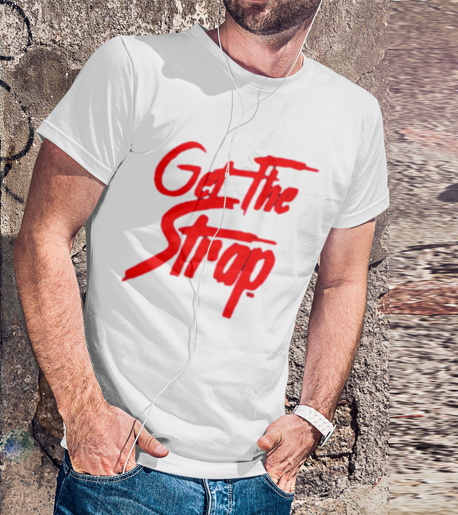 Version 1 Get The Strap Red T-Shirt