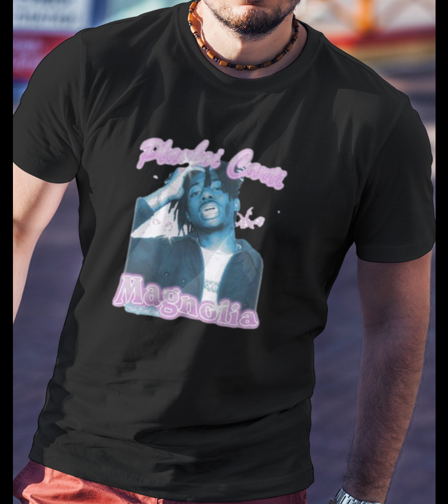 Playboi Carti Magnolia Airbrush T-Shirt