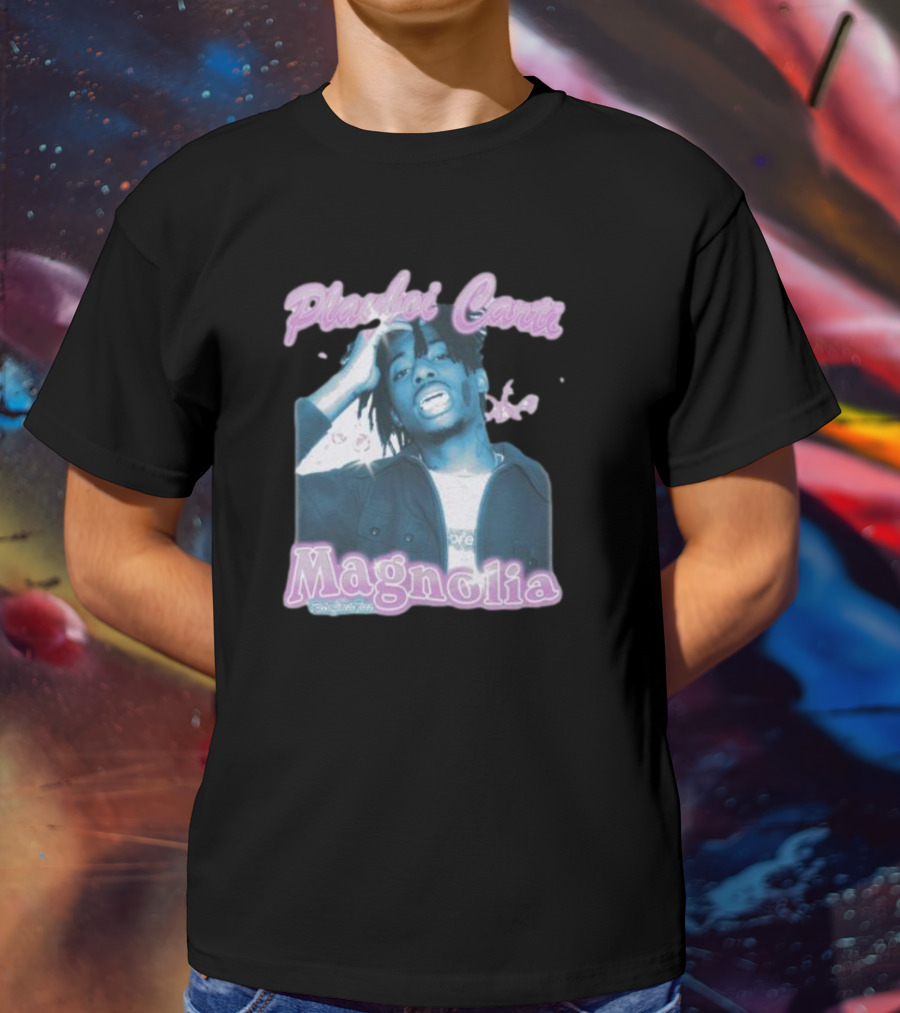 Playboi Carti Magnolia Airbrush T-Shirt