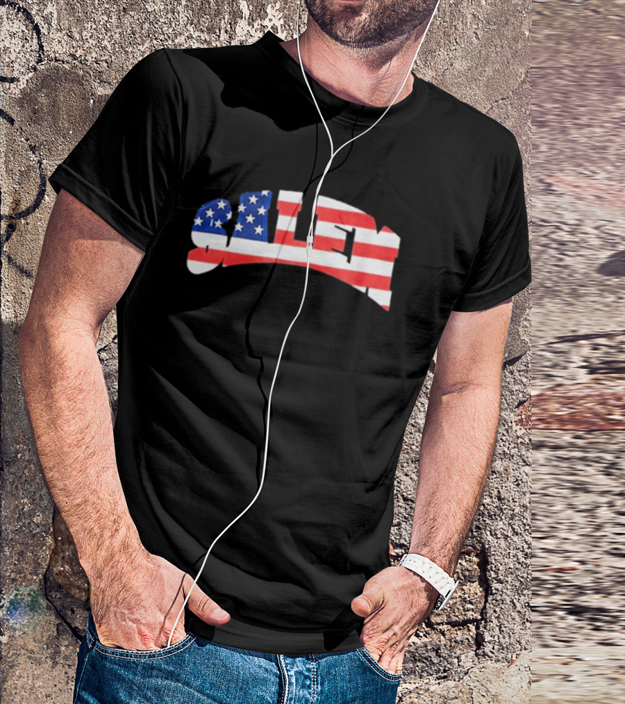 American Flag Salem T-Shirt