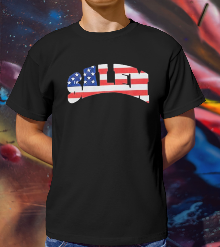 American Flag Salem T-Shirt