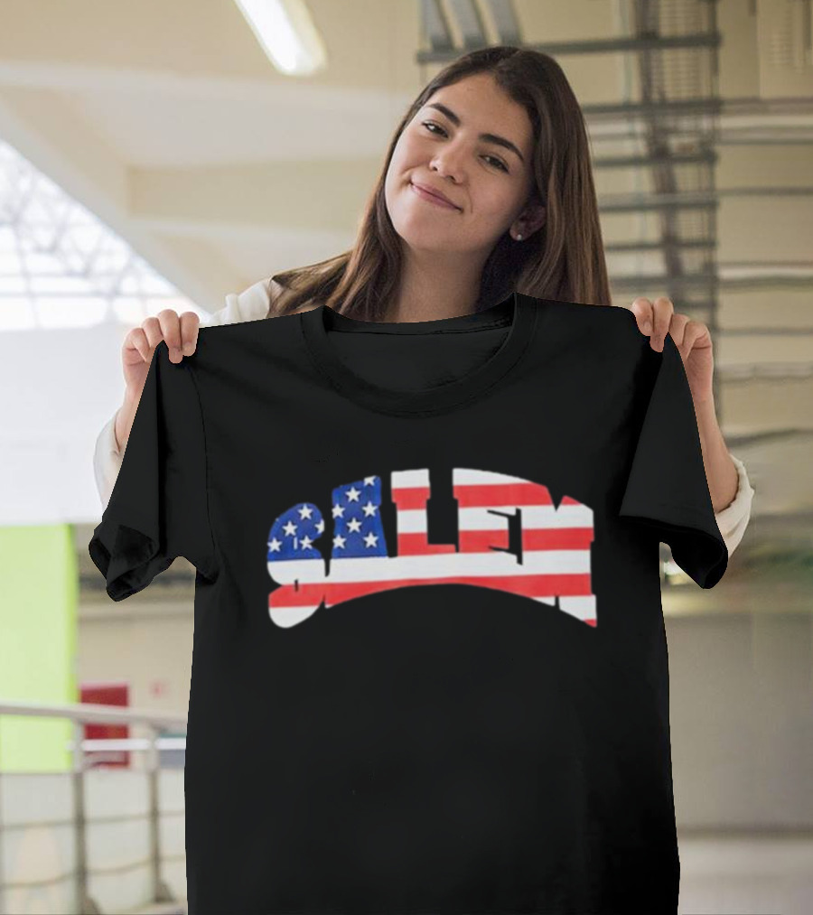 American Flag Salem T-Shirt