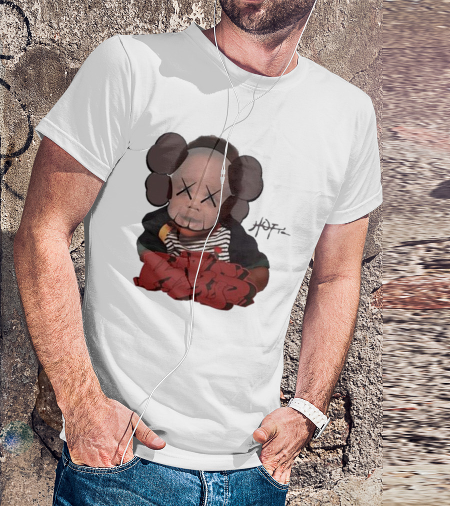 Travis Scotts Utopia Kaws Influence Baby T-Shirt