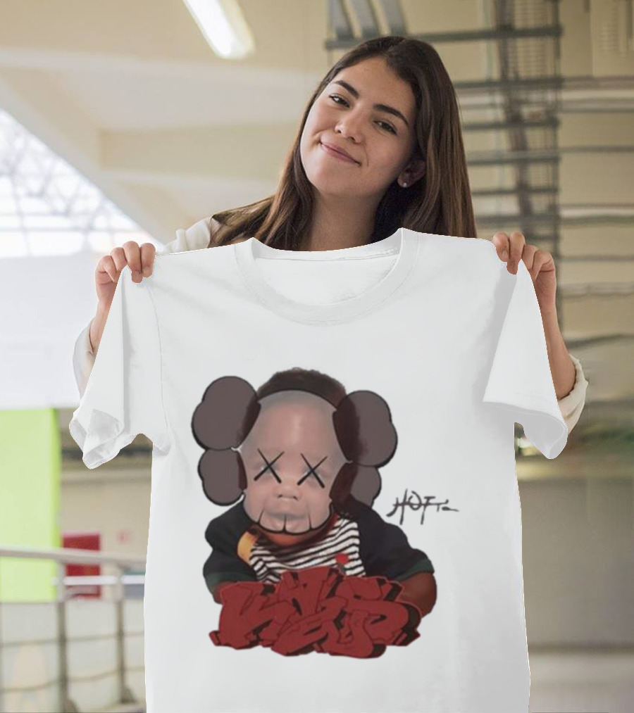 Travis Scotts Utopia Kaws Influence Baby T-Shirt