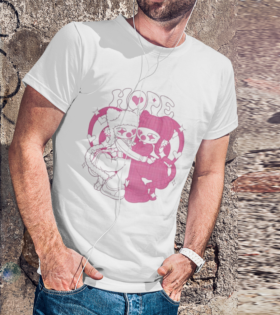 Hope Heart Embrace LizI Grace T-Shirt